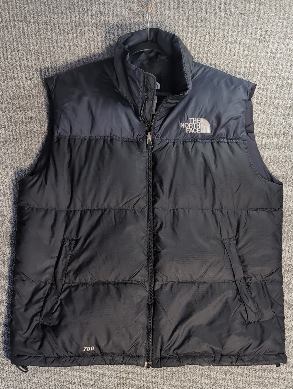 The North Face 700 Nuptse Down Vest Size XL in TNF Black